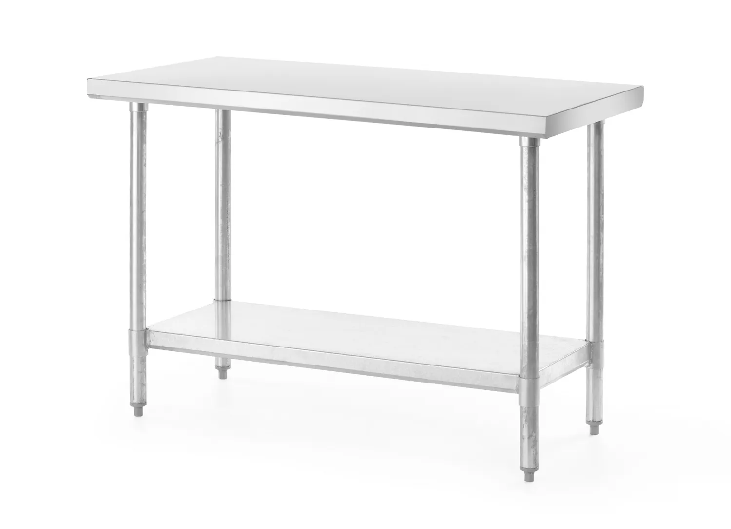 Arbeitstisch zentral mit Regalboden 100x60x(H)85 cm